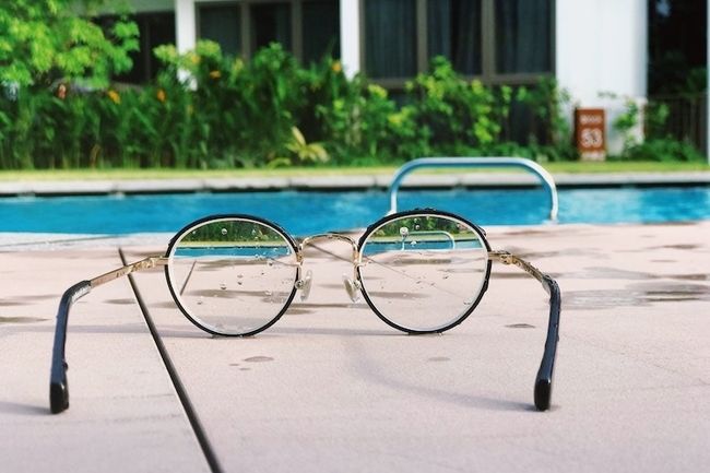 Ver la piscina desde dos perspectivas muy diferentes