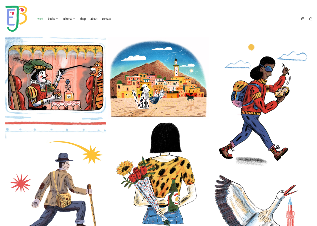 Portfolio ilustracji artysty Edjbrowna