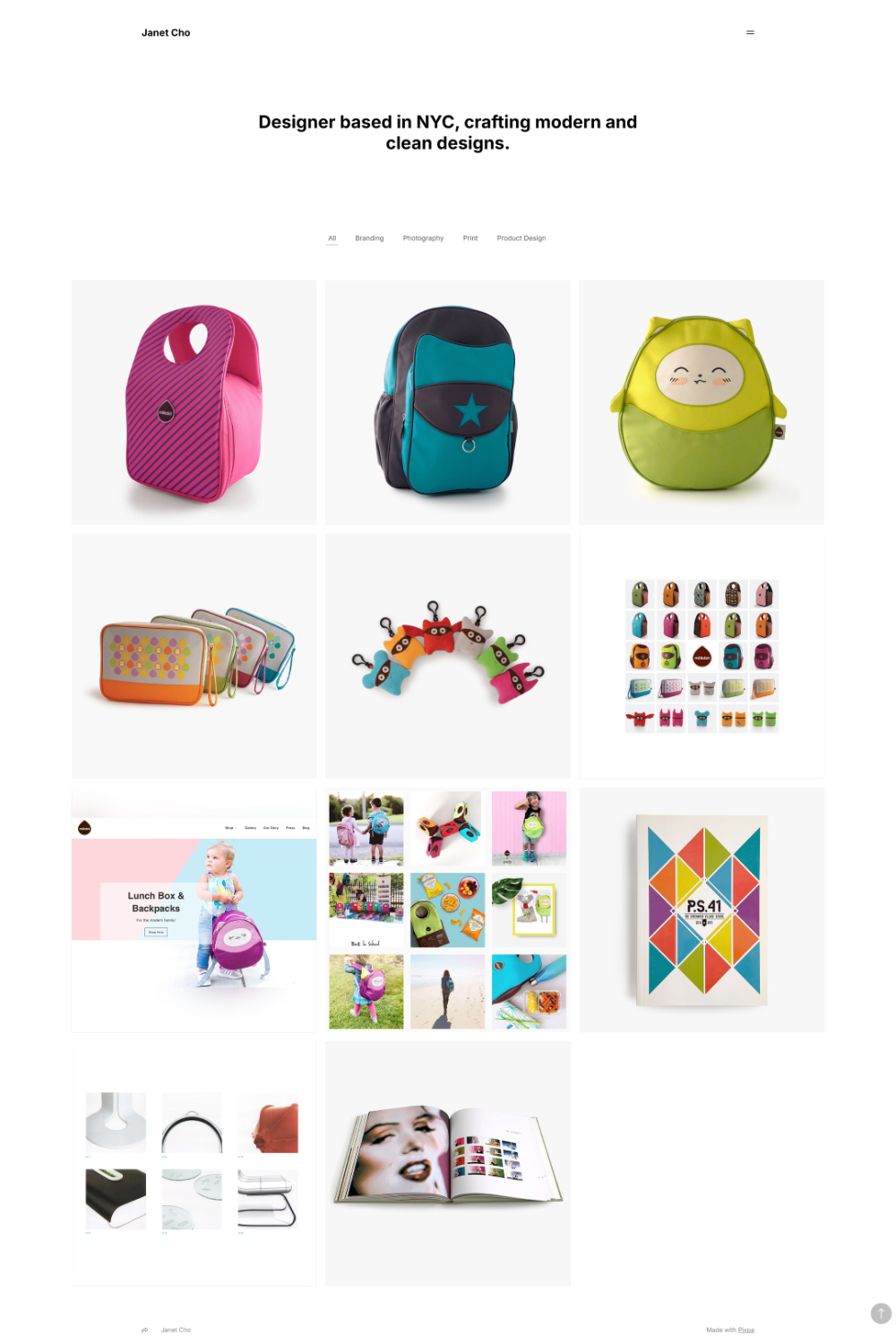 Janet Cho Design Portfolio