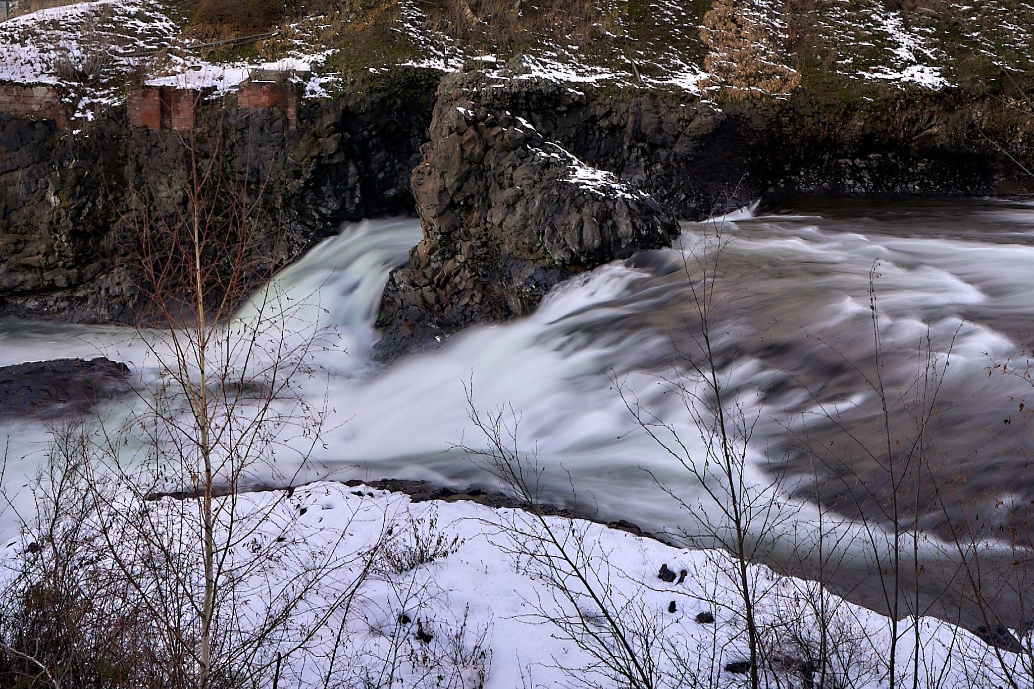 Downtown on the Spokane RIver - Spokane, Washington