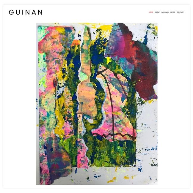 Pintura abstracta de John Brendan Guinan
