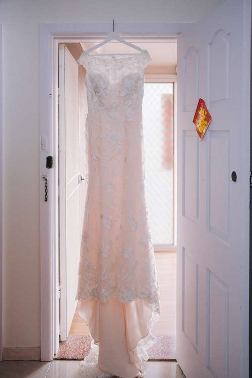 Bride Getting Ready