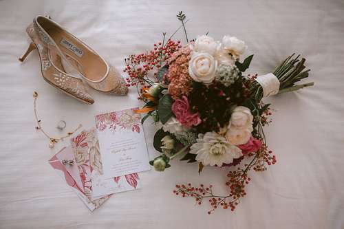 Bride Getting Ready