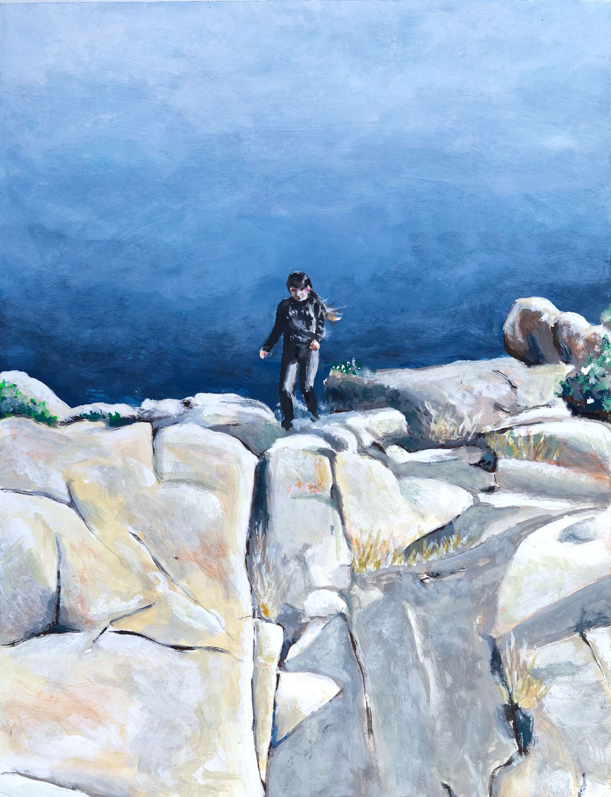 Ashleigh on the Descent