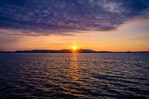 Summer Sunset in Bergen, Norway