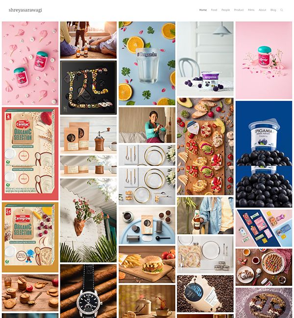 Shreya Sarawagi Portfolio Website Examples