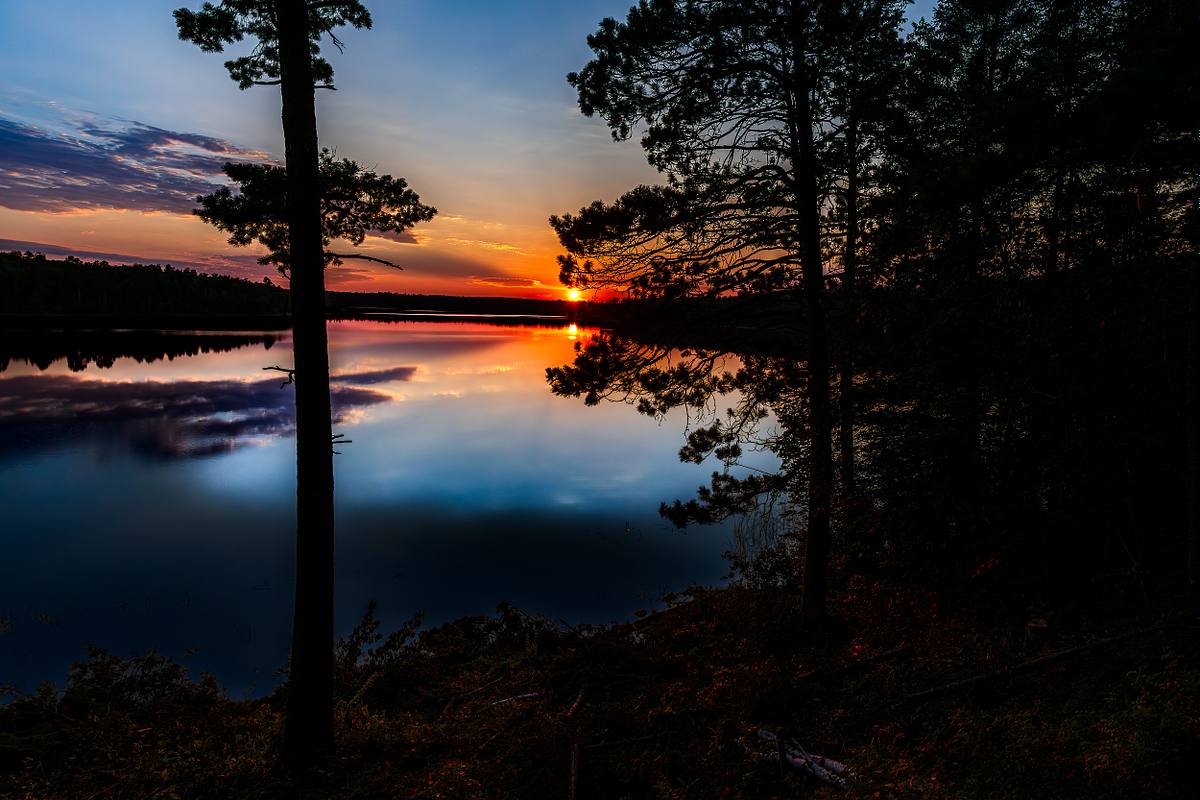 Lake Itaska Sunset &ndash; Itaska State Park, Minnesota