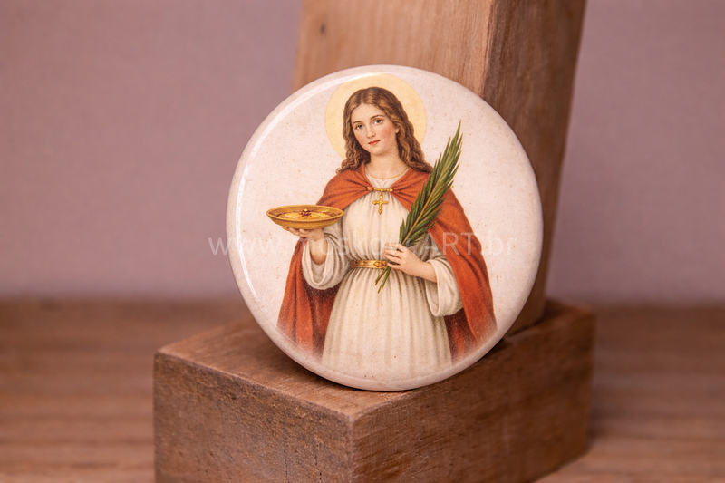 Botom e Imã "Santa Luzia"