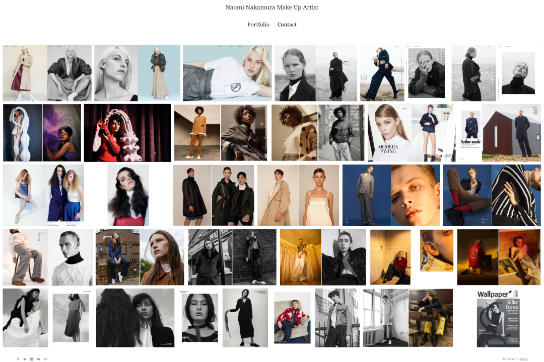 Portfolio wizażystki Naomi Nakamury