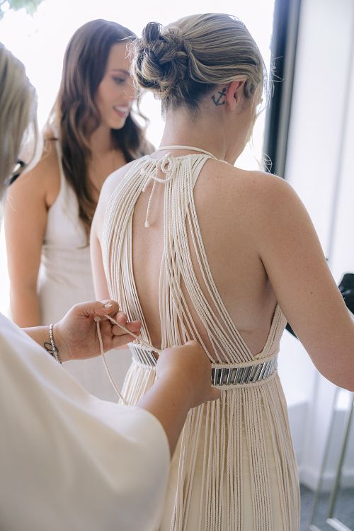 Same Sex Wedding - Brides Getting Ready