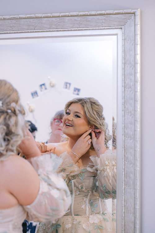 Bride Getting Ready