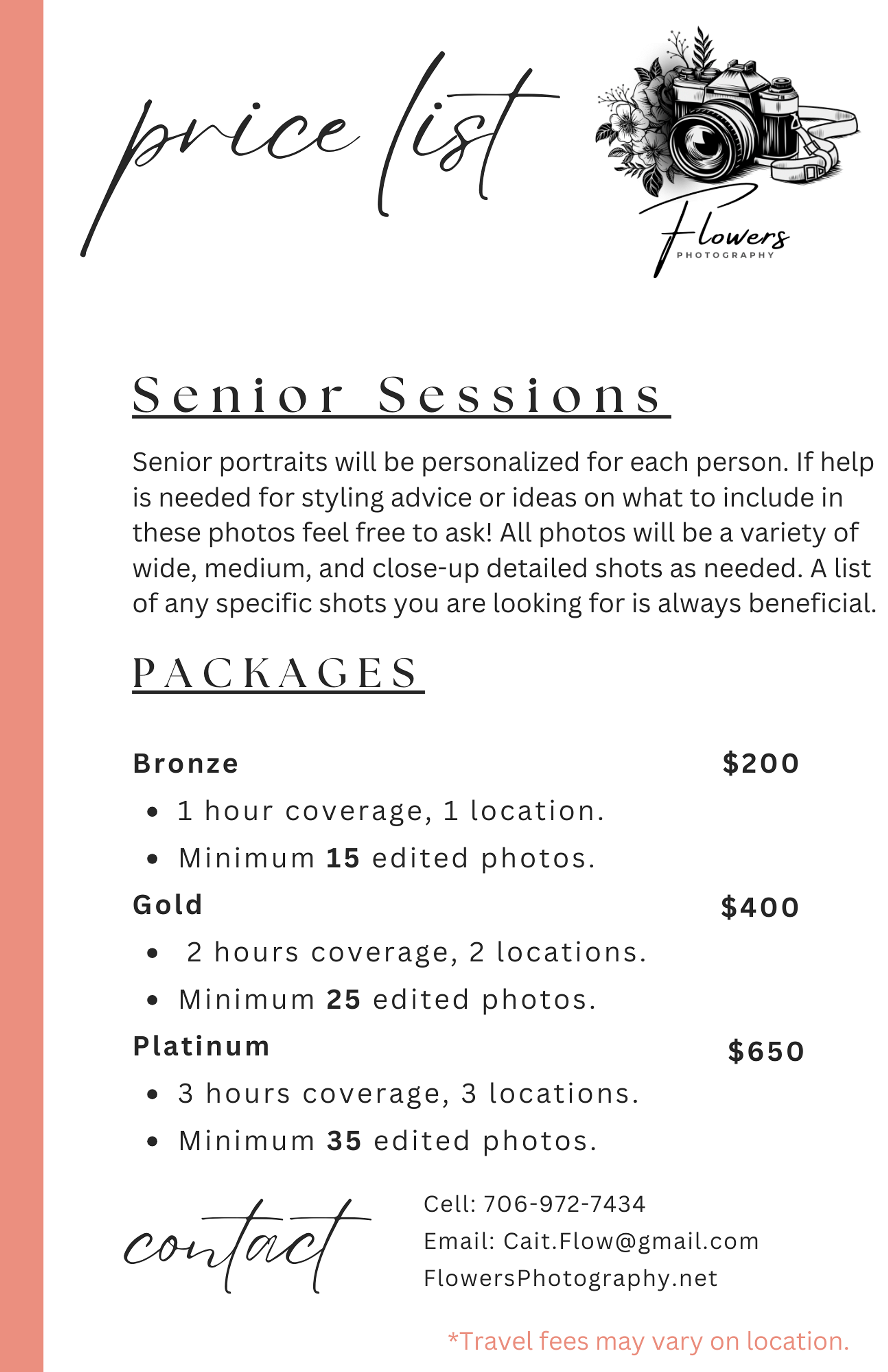 Senior Packages
