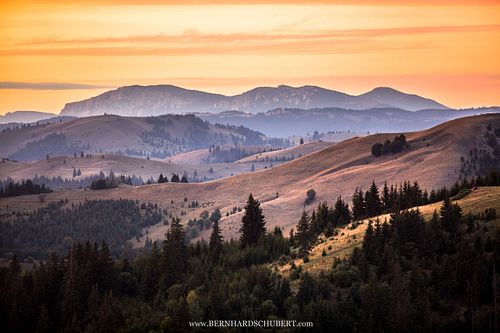 Landschaft des Karpatenvorlandes