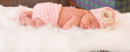 Posed Newborn Photo Session