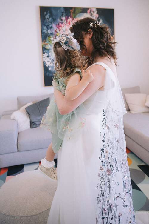 Bride Getting Ready