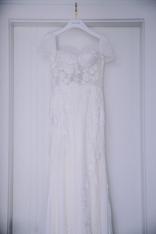 Chinese bride getting ready for traditional tea ceremony