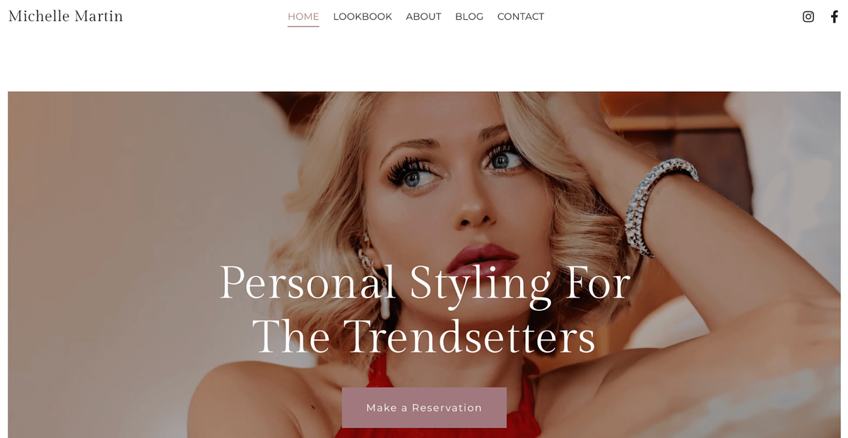 Image of Pixpa's template Anchor