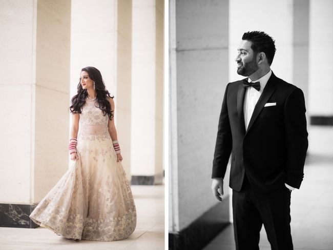 Pose per la fotografia di matrimonio di moda