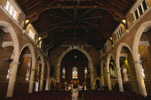 Church Wedding Ceremony at St Matthews Anglican Church