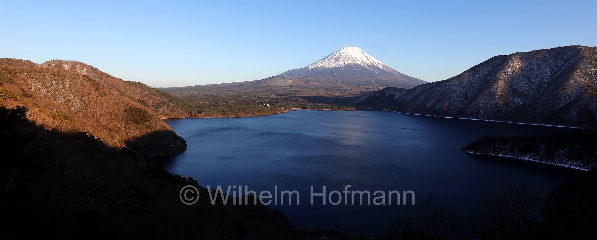 Mount Fuji, Fuji, Fujisan, Fuji-Yama, Lake Motosu, Motosu-See, Nakanokura Pass View Point, Honshu, Japan