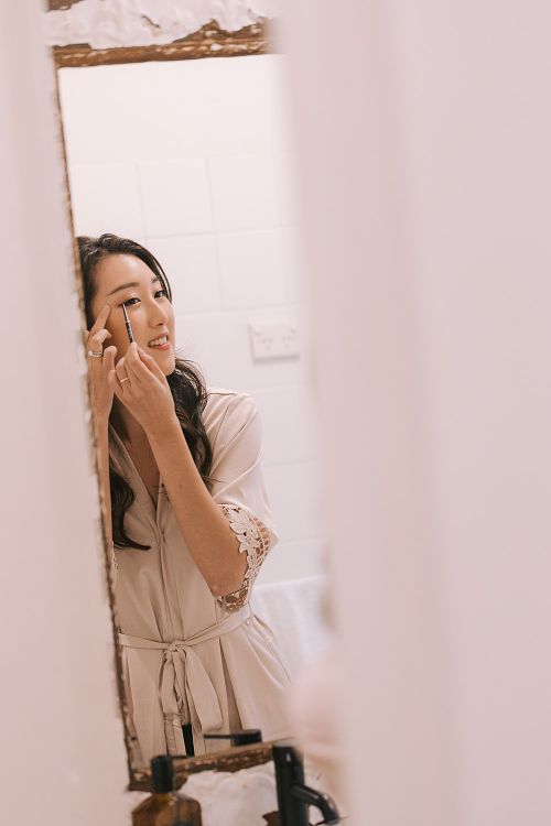 Bride Getting Ready