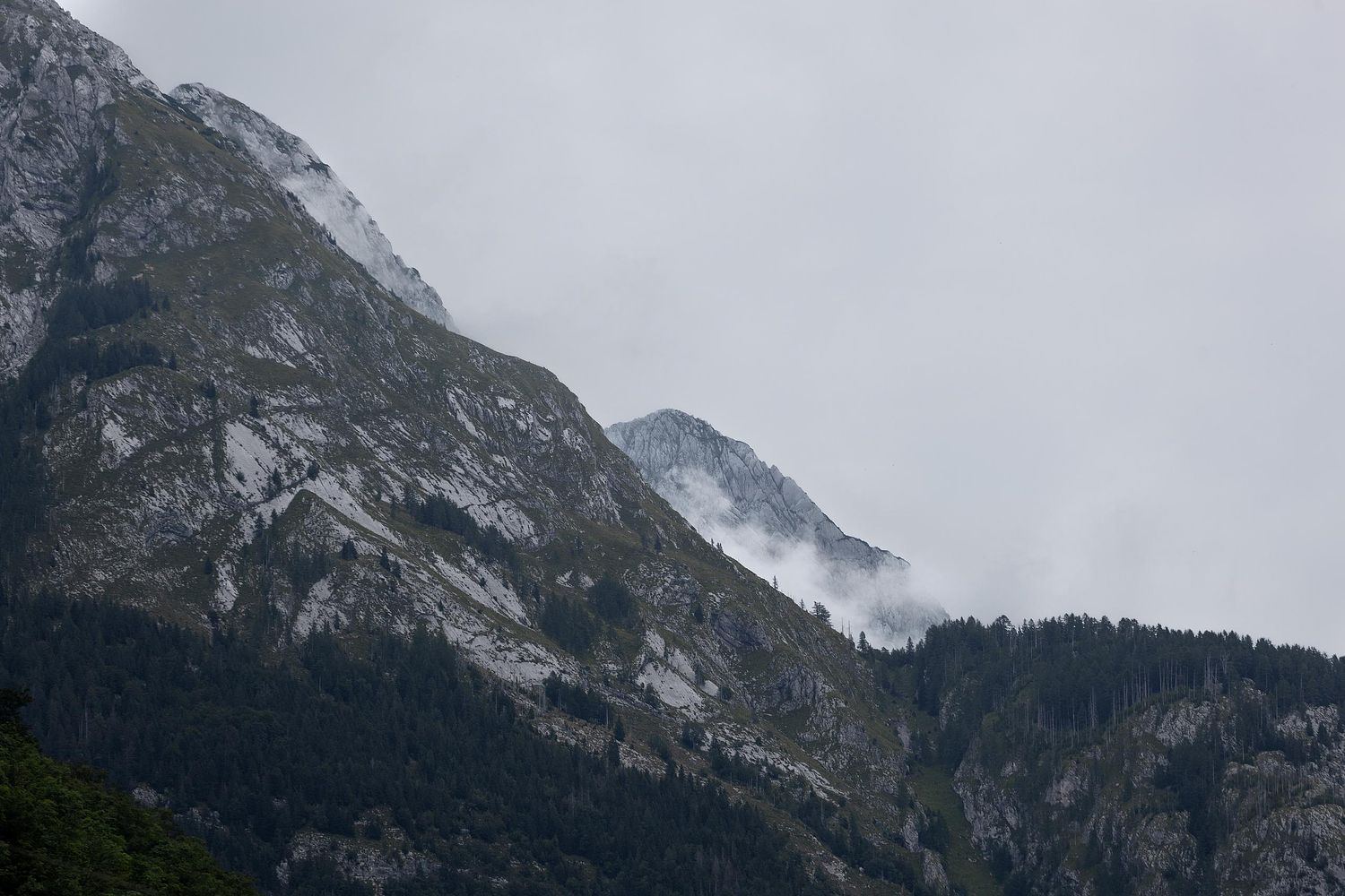 Mountains dark