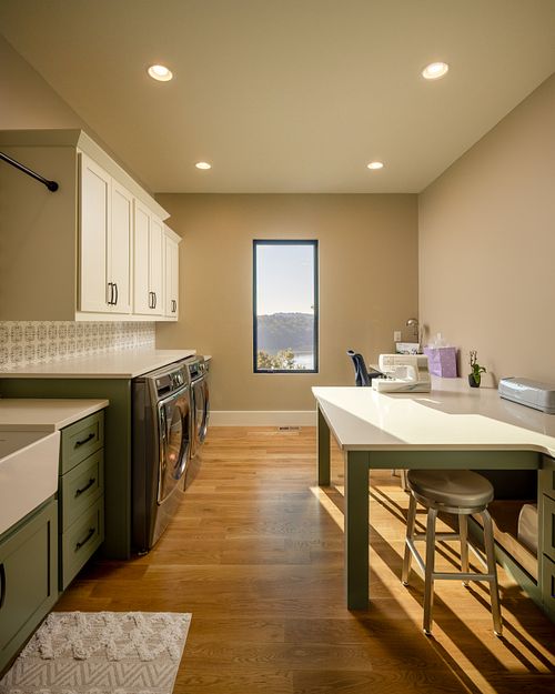 Primary Laundry Room, Craft Room, 'She' home office - 'The command center