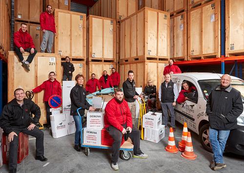photo groupe entreprise logistique