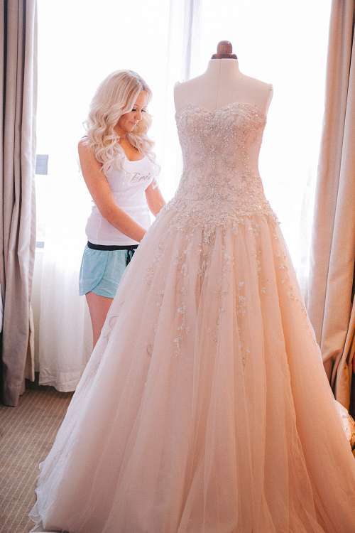 Bride Getting Ready