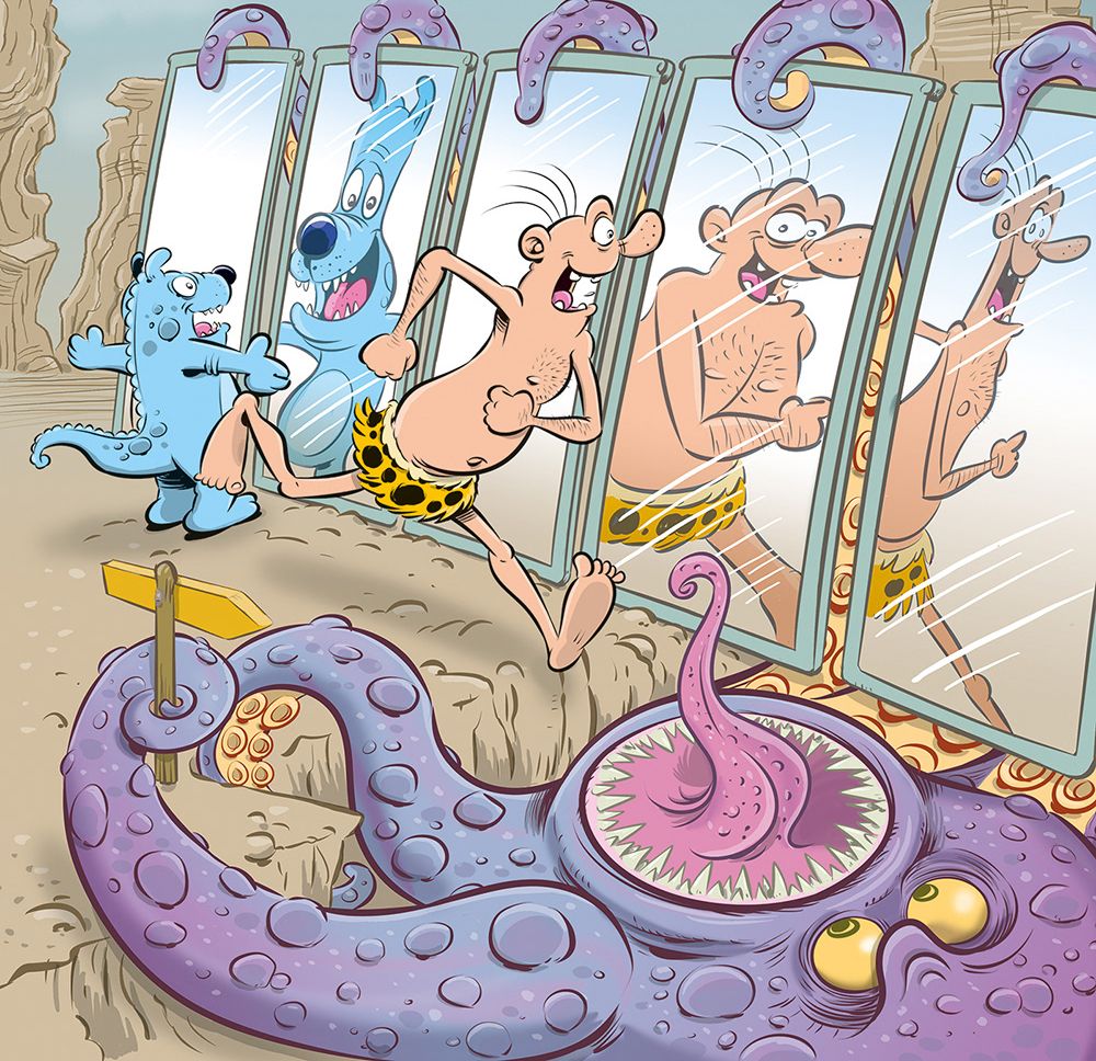 stripverhaal Caztar, poetzarelli, cover 3de album