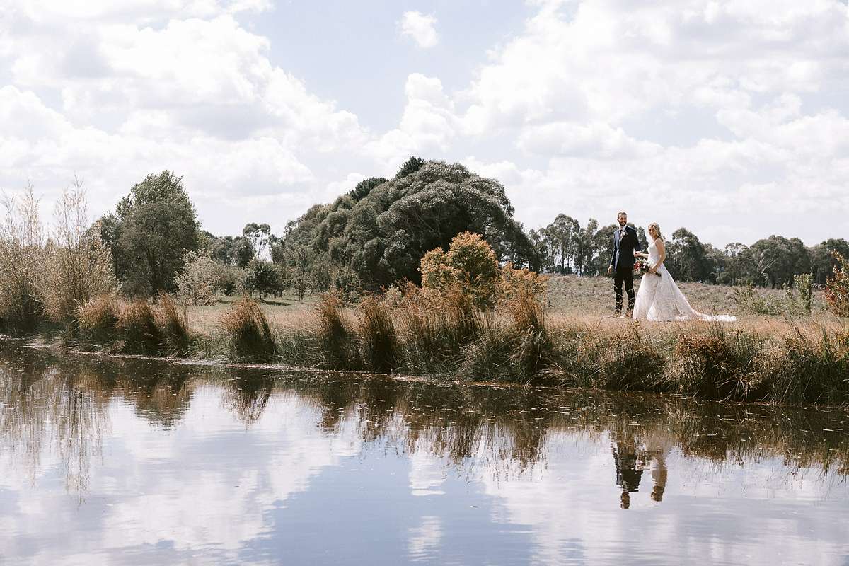 Bridal Portraits at Waldara Farm Blue Mountains