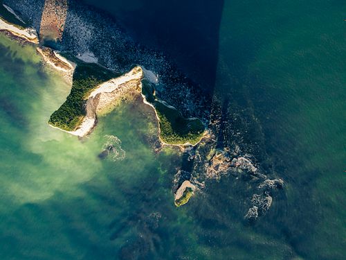 Aerial View of Old Henry Rocks