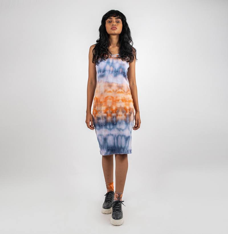 Ribbed Dress  -  First Hour Light
