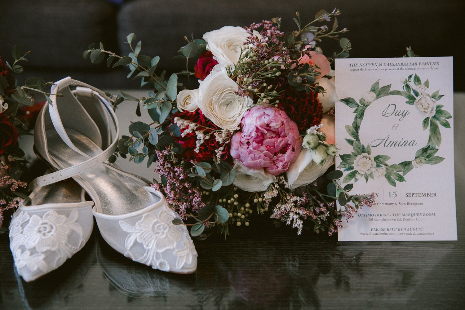 Bride Getting Ready