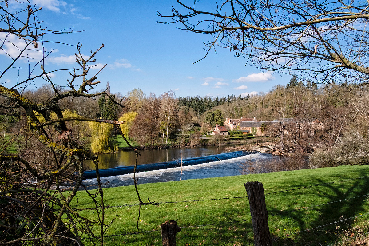 Orne River, Normandy, France