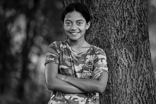 Naima Seruvatu im HEKS Garten Burgdorf