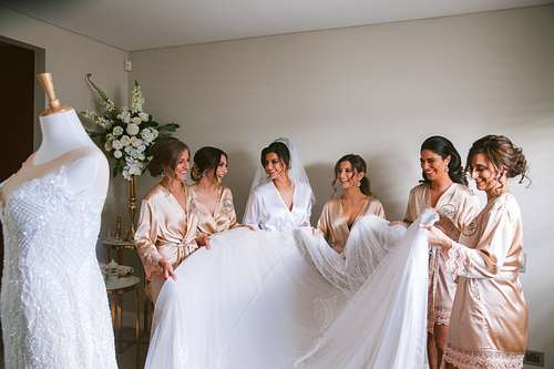 Bride Getting Ready