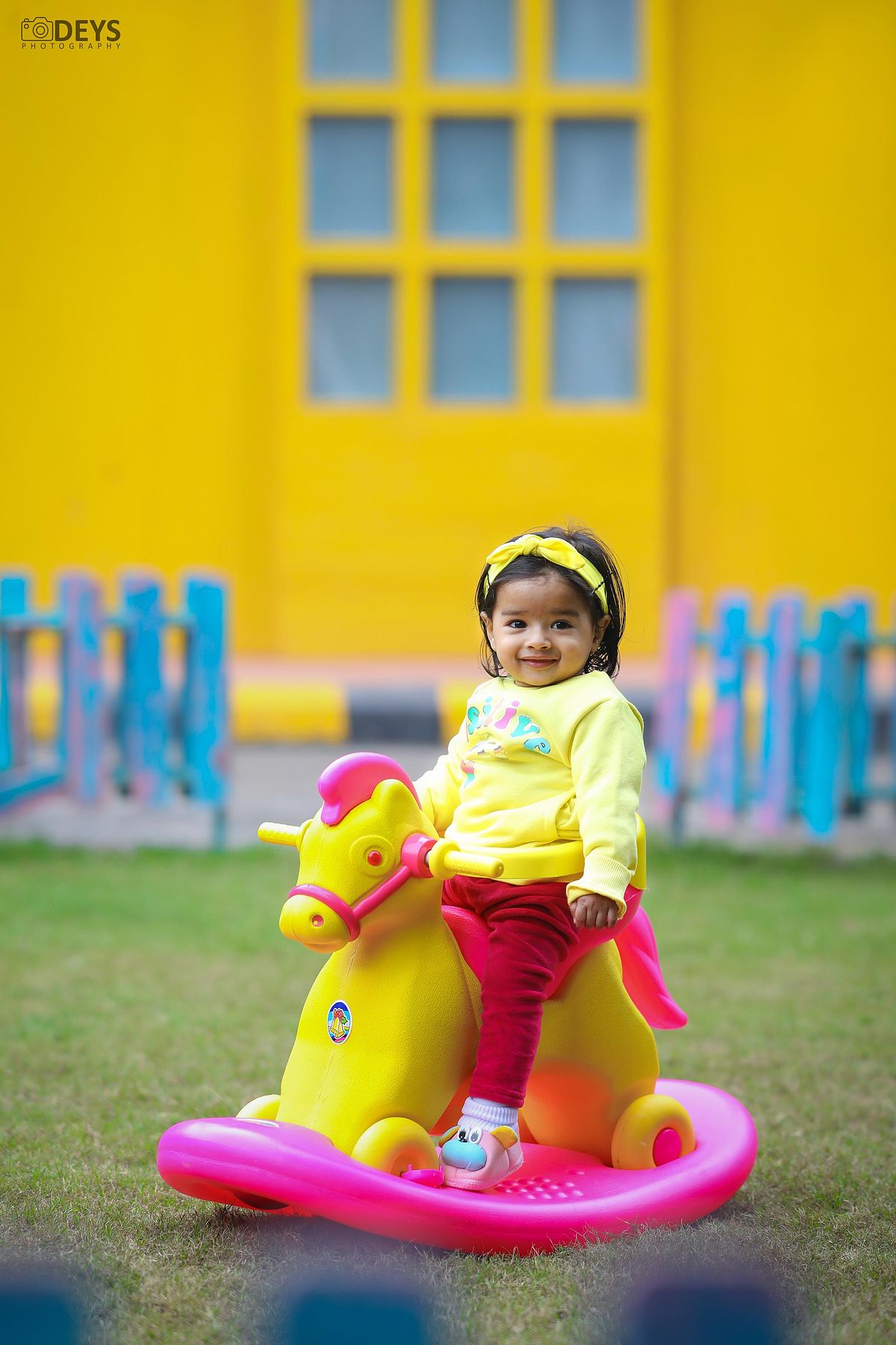 Cute baby girl photoshoot in Delhi at theme studio