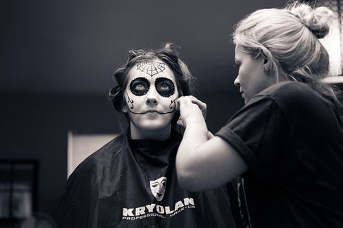 Sugar Skull Makeup - BTS