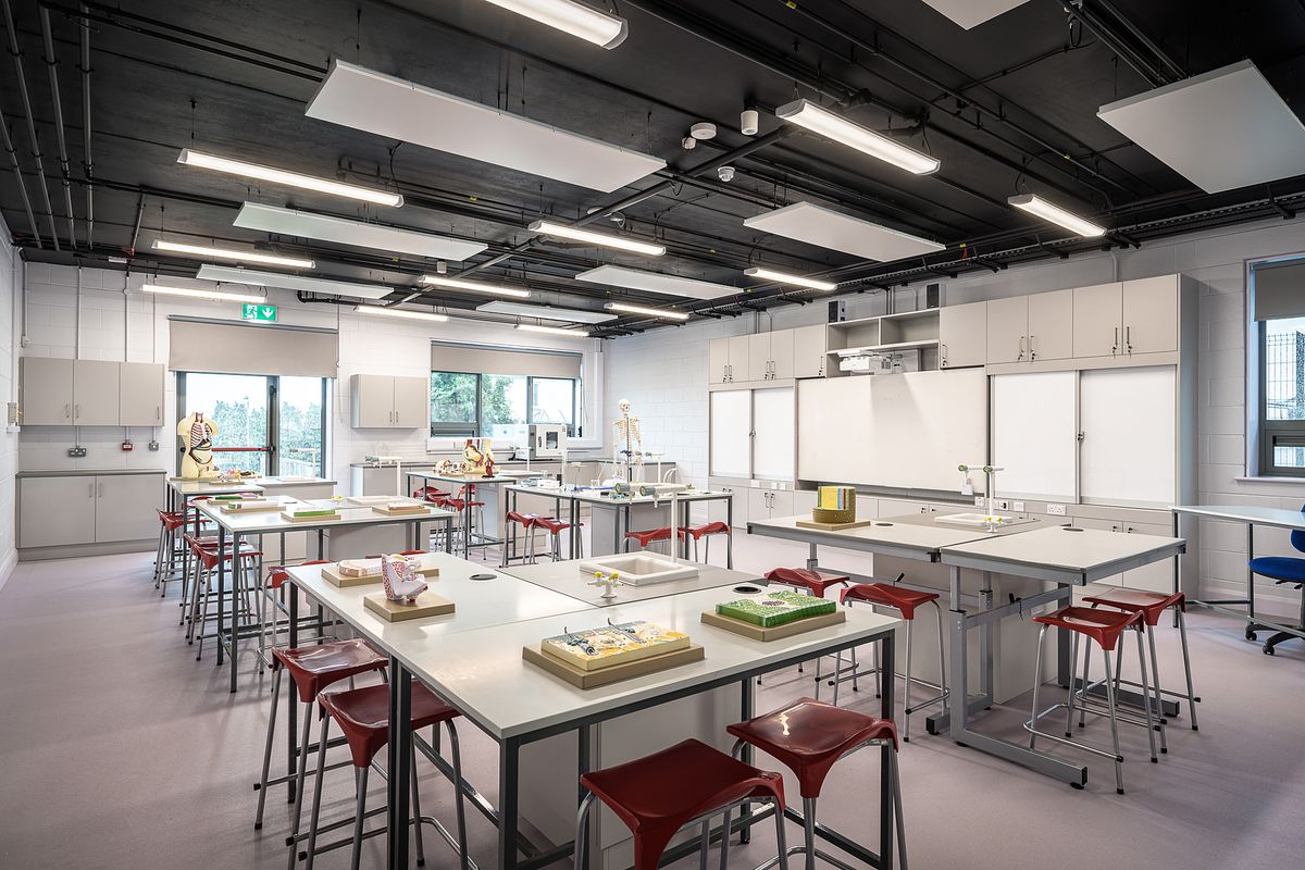 St Mary's College Science Lab Interior, Arklow