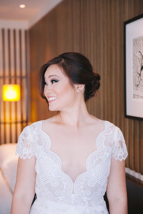 Bride Getting Ready
