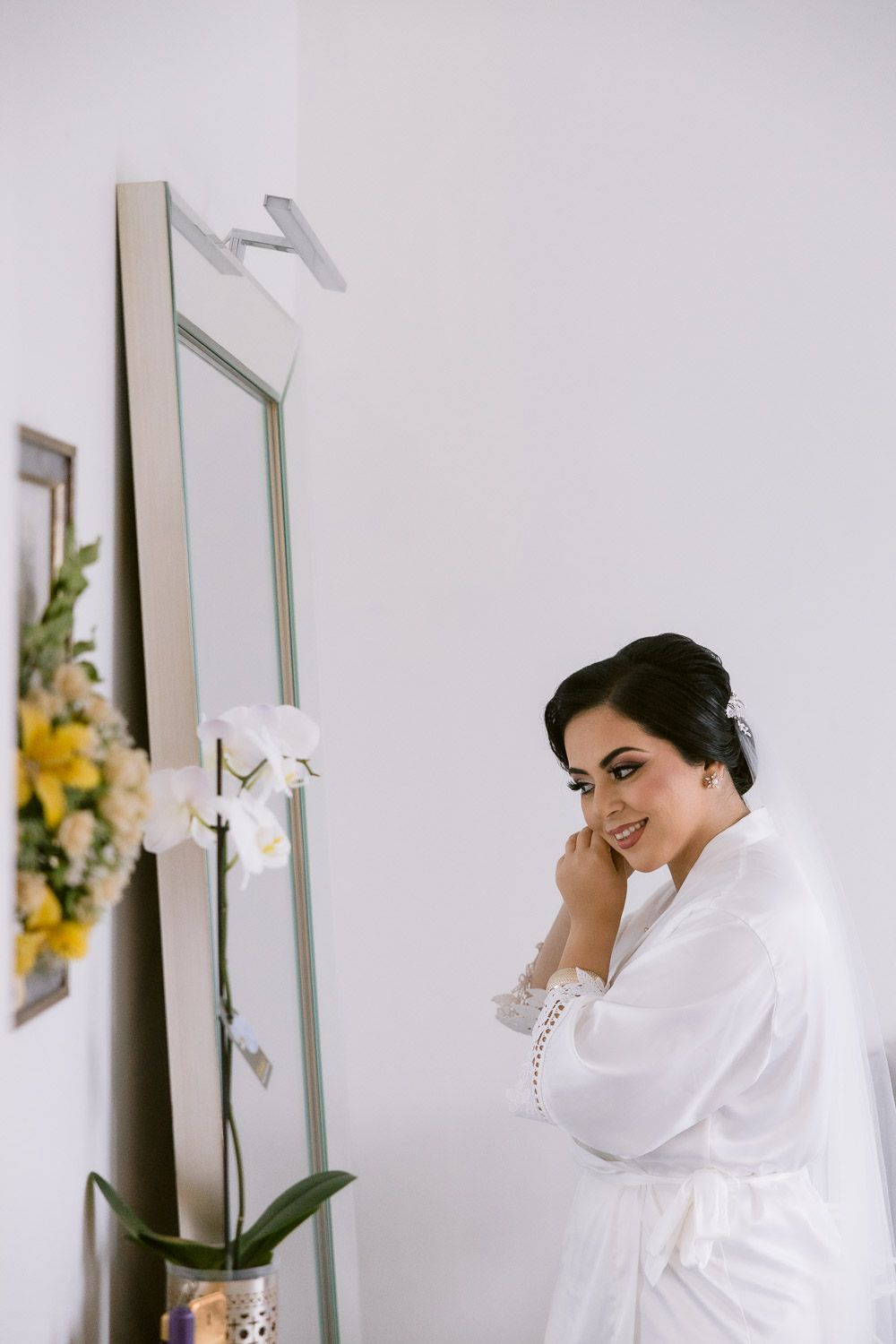 Bride Getting Ready