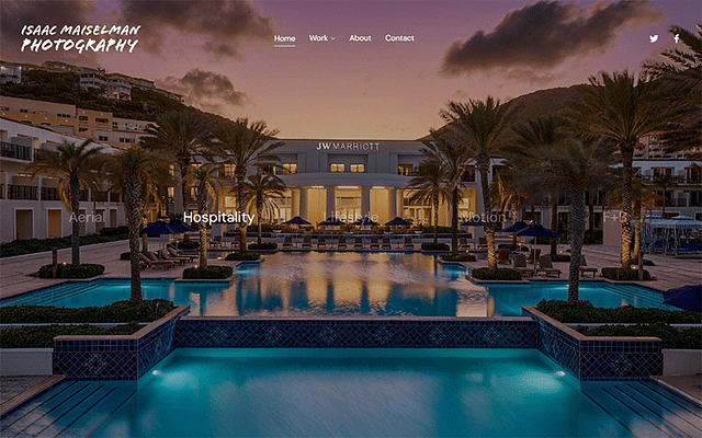 Isaac Maiselman Portfolio Website Examples