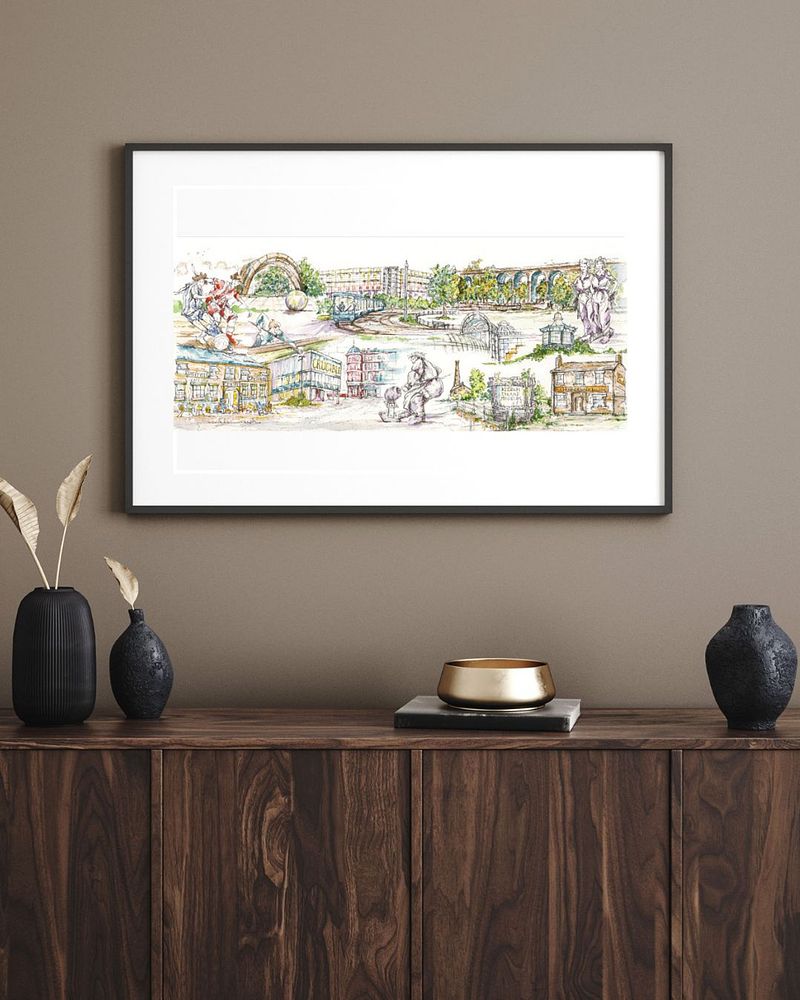 My New Cityscapes and Townscapes Illustration Art