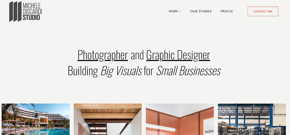 Портфолио графического дизайна Микеле Дискарди