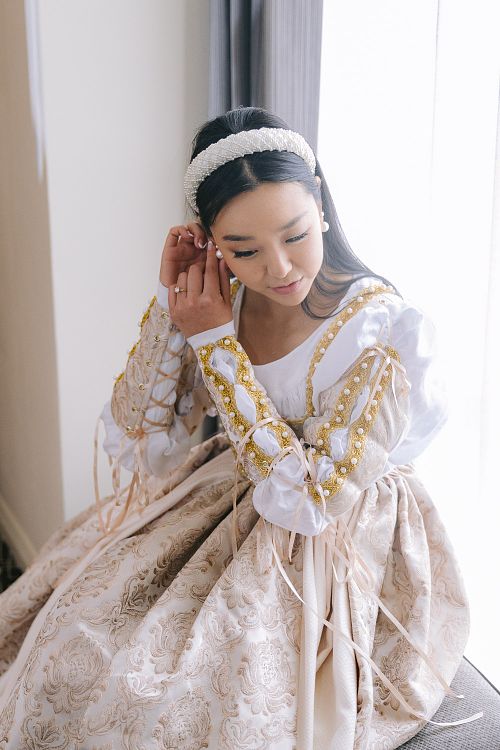 Bride Getting Ready