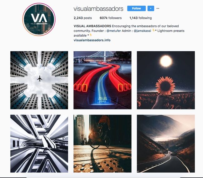 Comptes Instagram populaires