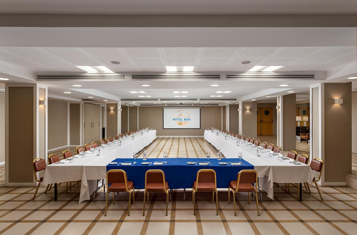 Salas de reuni&atilde;o do Hotel Ba&iacute;a Cascais &ndash; fotografia de espa&ccedil;os corporativos em hotel