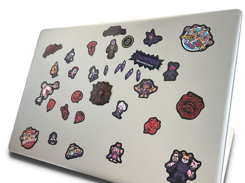 Super Dark Deception Sticker Set 1