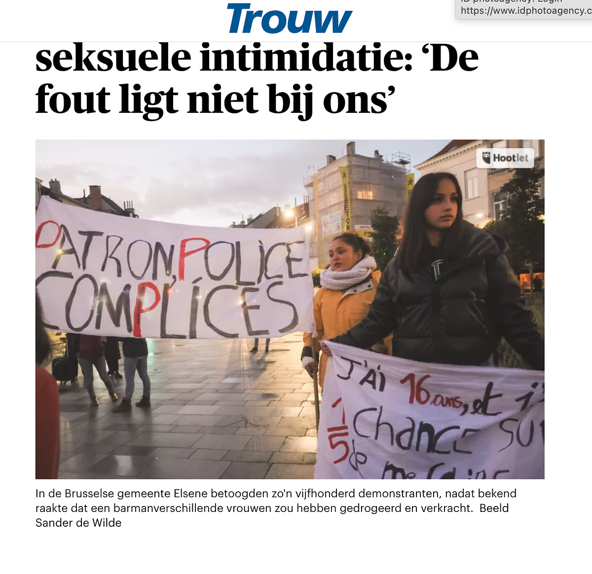 Seksuele intimidatie